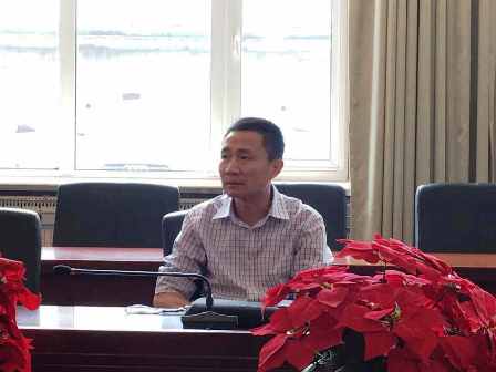 沈杰处长讲话